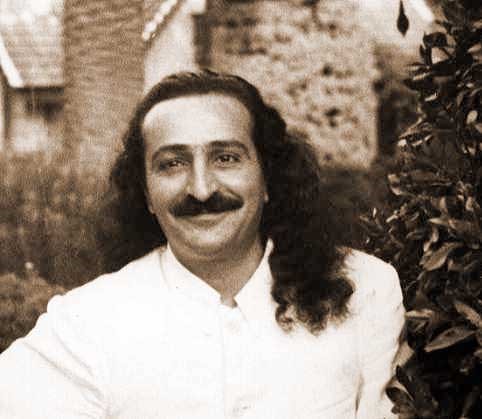Meher Baba in Cannes in 1937.