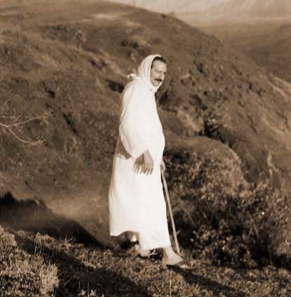 Meher Baba in Meherabad in 1938
